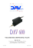 Manuale DAV 600