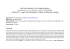 CAS RN 327 -‐ Jews and Christians in Italy: a historical survey
