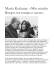 María Kodama: «Mio marito Borges tra tempo e