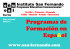 Programas de Formación en Español