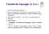 Filosofia del linguaggio (i) (3 cr.)