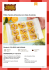 Petto d`anatra all`arancia con chips di polenta