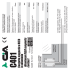 Contatto magnetico REED in alluminio C401 Aluminum