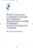 Modelli organizzativi e competenze avanzate per l`assistenza