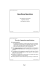 Specifying Operations