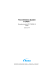 Flow Detection SystemTruFlow - Italian Manual