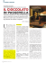 IL CIOCCOLATO IN PASSERELLA