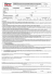 Modulo di assunzione di responsabilit&agrave; clienti prove