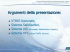 Il Sistema VTS