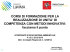Consorzio Lamma – Ramona Magno – Corsi di formazione per la