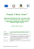 Progetto “Thirsty Grapes”