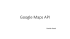 Google Maps API