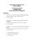 Programma e Ordine di lavoro (PROVVISORIO) 8° TROFEO