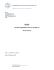 REPORT Nicotine degradation test on samples of