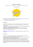 Il Sole e L`Astronave