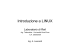 Introduzione a LINUX