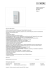Citofono vivavoce bus comfort Intercom BFC 850-0 Pagina 1