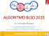 Algoritmo BLSD 2015
