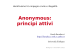 Anonymous: principi attivi