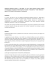 Glioblastoma Multiforme (grado IV – WHO 2007): un caso di risposta