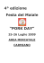 4° edizione Festa del Maiale “PORK DAY”