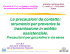 Le precauzioni da contatto - Azienda Ospedaliera S.Camillo