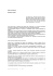 Notes on jealousy by Marco Ventola* This article aims at
