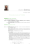Aaron Iemma – Curriculum Vitae - MUSE