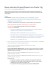 ReadMe installazione