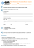 Return Merchandise Authorization / Modulo
