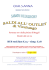 Locandina saldi Outlet Vicolungo