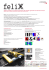 poster felix-a4 - Loccioni Research for Innovation
