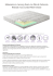 Materasso in memory foam con fibra di Carbonio Resistat mod