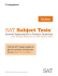 Italian Answer Explanations to Practice Questions – SAT Subject