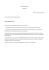 MOTIVATION LETTER TEMPLATE Nome e indirizzo dell`applicant