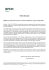 press release