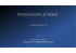 Introduzione al Retail - Consulenza Marketing Strategico