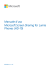 Manuale d`uso del Microsoft Screen Sharing for Lumia Phones (HD