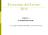 Economia del Lavoro a.a. 2009