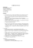 CURRICULUM VITAE GIORDANO EMO CAPODILISTA