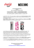 “COCA-COLA LIGHT LOVES MOSCHINO” - Coca