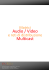 Brochure Matrici Audio/Video e reti di distribuzione Multicast
