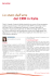 Lo stato dell`arte del CRM in Italia - C