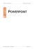 Appunti su Powerpoint