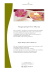 “Massaggio degli Angeli” (45 min - €180 per due) “Angels` Massage