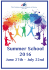 Summer School 2016 - The International School in Genoa