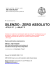 silenzio : zero assoluto