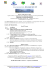 Programma del VI FORUM di STRESA