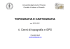 TOPOGRAFIA E CARTOGRAFIA 4. Cenni di topografia e GPS