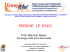 ENERGY MASTER PLAN OF THE BENEVENTO PROVINCE